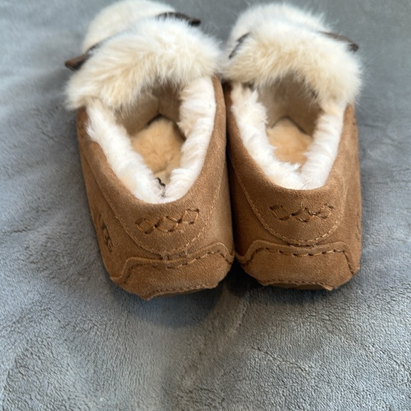 Ugg Women Ansley Shaine Suede Loafer Slipper - Picture 5 of 6